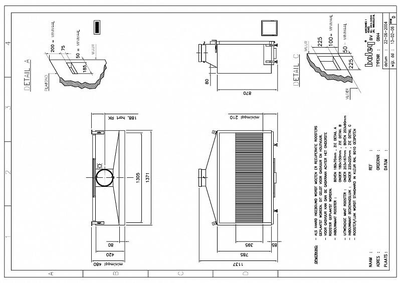 Дровяной камин BOLEY 844 Bakel стальной