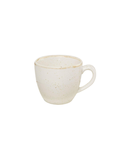 Чашка кофейная 90 мл фарфор цвет бежевый