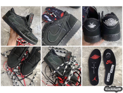 NIKE AIR JORDAN 1 x TRAVIS SCOTT BLACK PHANTOM (40-45)