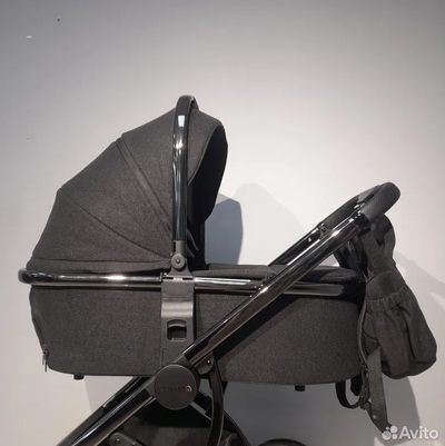 Детская коляска 3 в 1 Luxmom 770 Черный