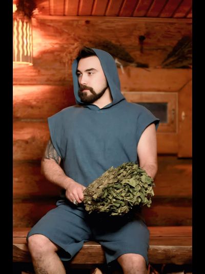 Костюм для банщика из крапивы "Дар Земли"