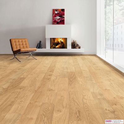 Паркетная доска Haro Дуб Маркант 524558 1-пол лак