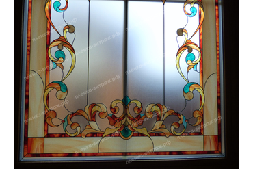 Витражная пленка на окна-1