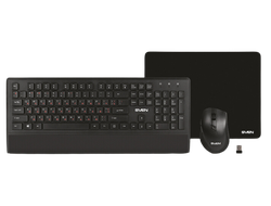 Комплект мышь+клавиатура+коврик Sven KB-C3800W