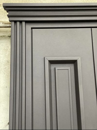 1200*2050.VENMAR. СТАЛЬ 1,8 мм. САМУРИ-2/ 100 мм. МУАР СЕРЫЙ Ral 7016/ БЕЛЫЙ СОФТ СНЕГ