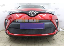 Защита радиатора для Toyota C-HR 2019- black низ