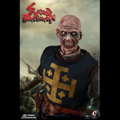 Воскресший рыцарь  - КОЛЛЕКЦИОННАЯ ФИГУРКА 1/6 NIGHTMARE SEIRES (DIECAST ALLOY)  - SWORD BRETHREN (NS001) - COOMODEL
