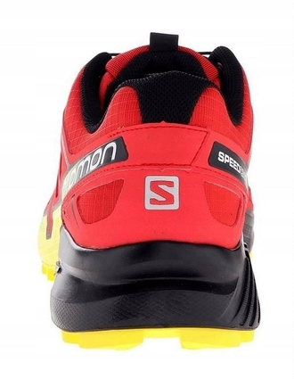 Кроссовки SALOMON SPEED CROSS 4  Rad Red/Bl  381154  (Размер: 9)