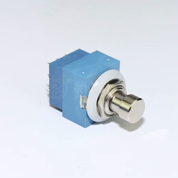 Ножной переключатель DAIER PBS-24-302-N2 RGL 3PDT Красный Зеленый, 1 шт.