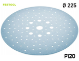 Шлифовальные круги Festool Granat STF D225/128 GR/25 P120, 128 отв. 25шт Арт.205657