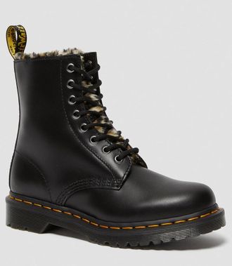 Dr. Martens 1460 Serena Leopard Dark Grey