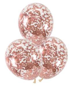 Шар с Конфетти (круглое) / Confetti