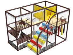 Игровой лабиринт «Альпинист» 3,6х2,6х2,4м.