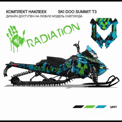 снегоход SKI DOO summit T3 2013 2014 2015  екатеринбург УФА Тюмень мотонаклейка.ру мотопленка.рф