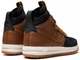 Nike Lunar Force 1 Duckboot Brown с мехом