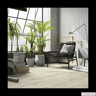 Ламинат Kronostar Mixology Дуб Кристал D4849 32 класс толщина 8 мм с фаской 2.109 м2