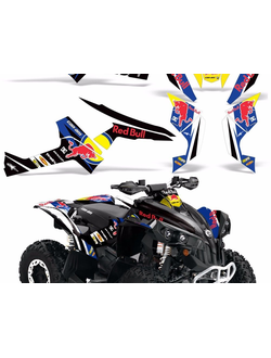Наклейки на квадроцикл Can-am BPR Renegade #770 RedBull