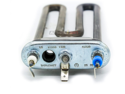 Тэн Thermowatt 524023901 180 мм 1900W для стиральной машины Ardo, Whirlpool (C00273277)