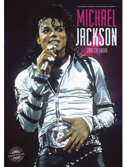 Michael Jackson Календарь 2016 ИНОСТРАННЫЕ ПЕРЕКИДНЫЕ КАЛЕНДАРИ 2016, Michael Jackson CALENDAR 2016