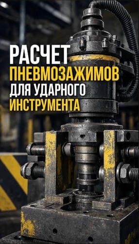 Мощный фиксатор ударного инструмента на испытательном стенде