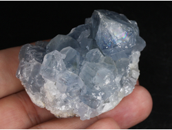 Целестин голубой, друза кристаллов, Мадагаскар (53*42*34 мм, 142 г) №37787