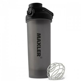 (Maxler) Promo Shaker Pro W/lock - (700 мл) - (черный)