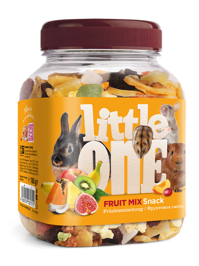 Little One лакомство для грызунов Фруктовая смесь 200 г