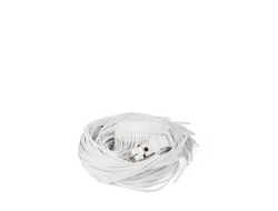 Bonny пояс с бахромой 80 Белый