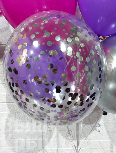 Сет "Пион" (11 шариков+1 баблс+1 цифра)