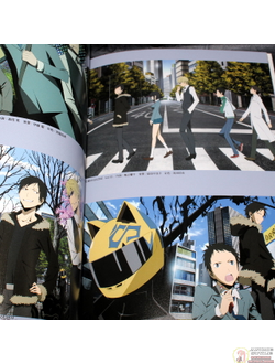 Оригинальный Арт Бук Durarara!! - DRRR!! no Subete (Дюрарара!)
