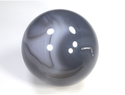 Шар Агат серый, Ботсвана (60 мм, 297 г) №24486