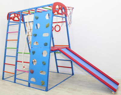 ДСК раннего развития PLASTEP Элефант 170 с площадкой - скалодром