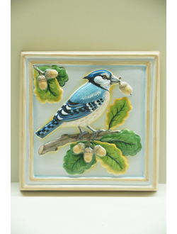 Сойка (панно)