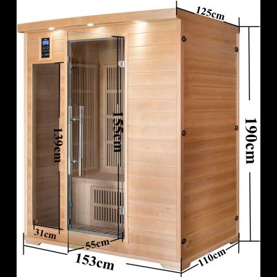 Инфракрасная кабина (сауна) SaunaMagic Classic CS Medium