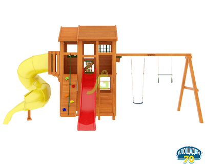 Детская площадка IgraGrad Клубный домик 3 с трубой Новосибирск