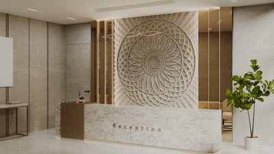 Панно гипсовое SHANGRILA артикул SPN11