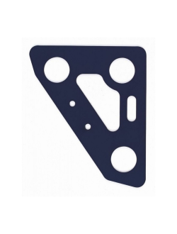 Фаловая дощечка грота Bainbridge B921BK 127x106x1.8мм черная из алюминия