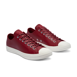 Кеды Converse Chuck Taylor All Star Color Leather Low Top красные