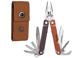 Leatherman Bond с чехлом на кнопке Burnt Sienna