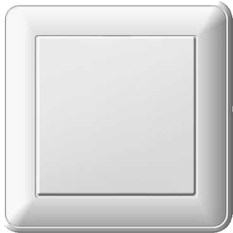 Выключатель одноклавишный с рамкой Schneider Electric VS116-154-18 16А цвет: белый