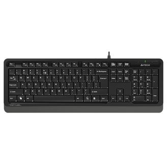 Клавиатура A4 Fstyler FK10 USB Multimedia, черный/серый