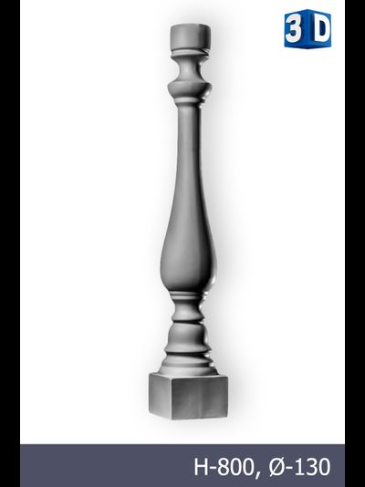 фасадные балясины BL-001 для лестниц стеклопластик