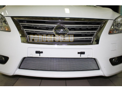 Защита радиатора Nissan Sentra 2014- chrome