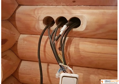 Прокладка электрического кабеля в стенах ИВАНМАСТЕР