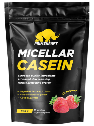 (Prime Kraft) Micellar Casein - (900 гр) - (шоколад)