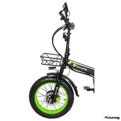 Электровелосипед SYCCYBA F10  зеленый