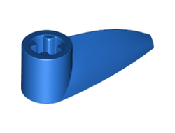 Bionicle 1 x 3 Tooth with Axle Hole Bohrok Eye, Blue (x346 / 4185662 / 6336385)