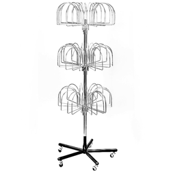 элегантная металлическая стойка для шляп "Грация"