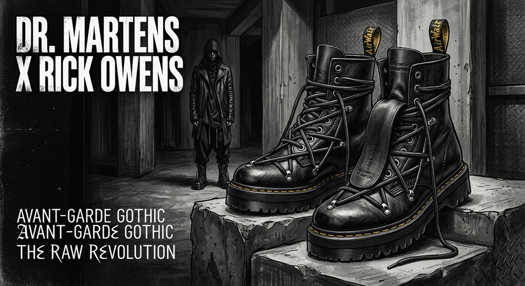 Как Рик Оуэнс переосмыслил классику: Полный обзор коллекции Dr. Martens x Rick Owens
