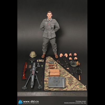 ПРЕДЗАКАЗ - Немецкий минометчик - Коллекционная фигурка 1/6 WWII German GD Infantry Mortarman – Bruno (D80195) - DID ?ЦЕНА: 24500 РУБ.?